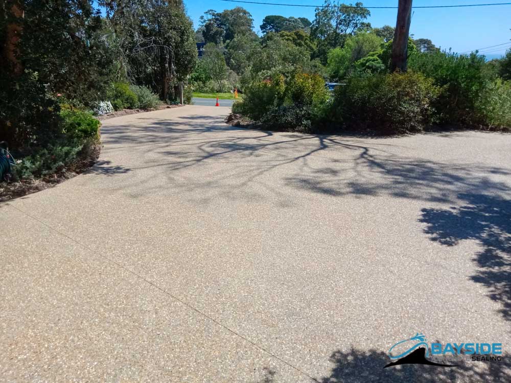 Professional concrete sealing result in Bayside Melbourne